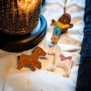 1995 Polly Pocket Pony Jumpin’ Fun Figures